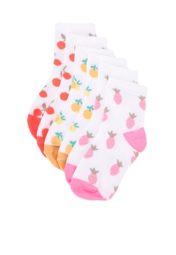 GAP multi Graphic Fruit Crew Socks 3 Pack 4A11CKAFCE71CAGS_1