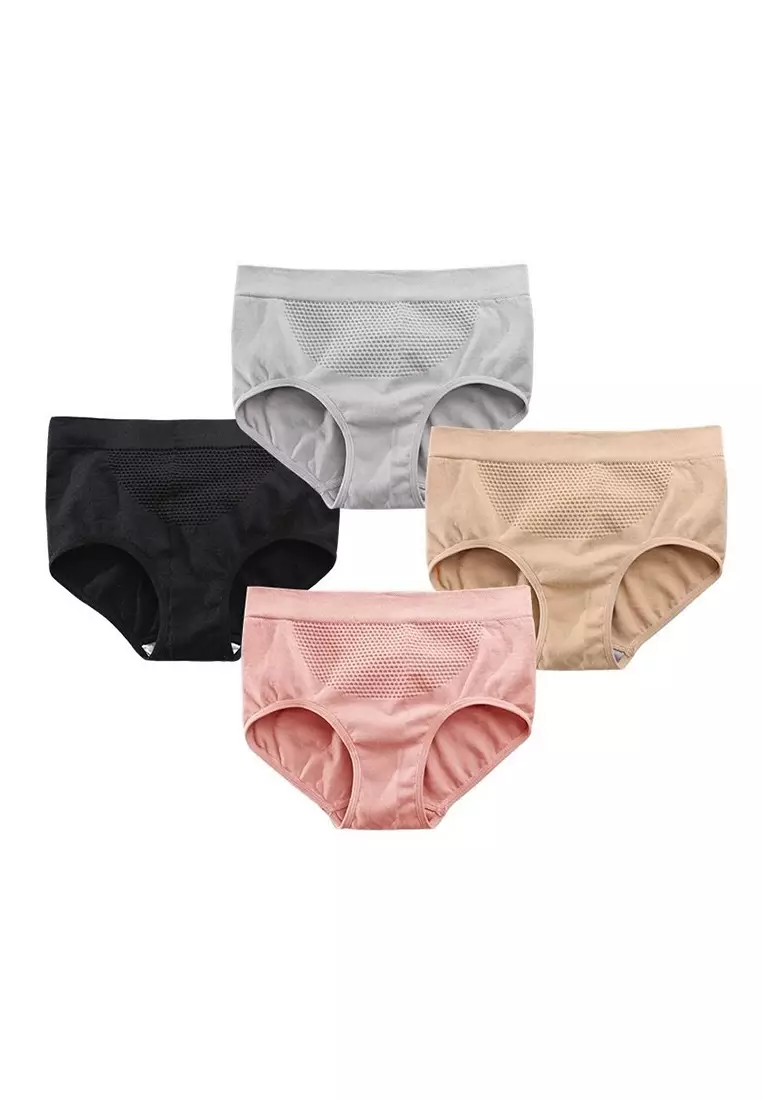 Buy YSoCool Set of 4 Women Shaping Underwear Soft Seamless Panties