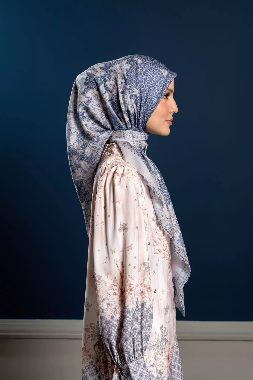 Klamby - Sappora Scarf Blue Quarry