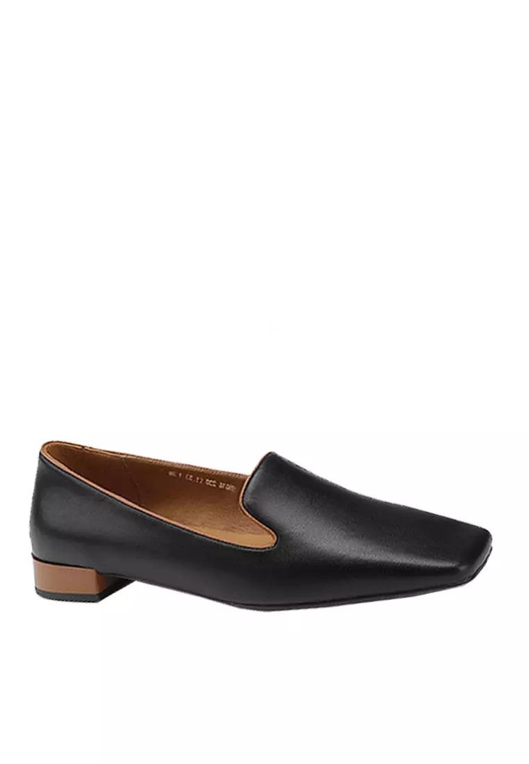 Discount on Twenty Eight Shoes  shoes - SKU: VANSA Simple Square Toe Low Heel Shoes VSW-F02215016