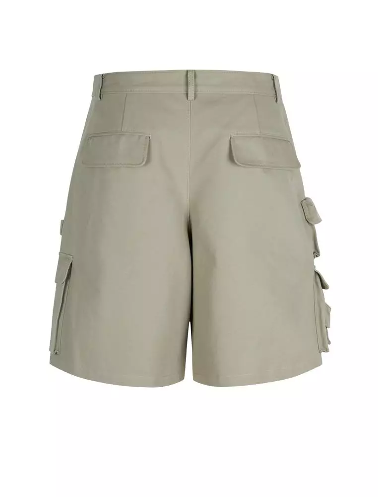 Simple Straight Mid-Length Pants