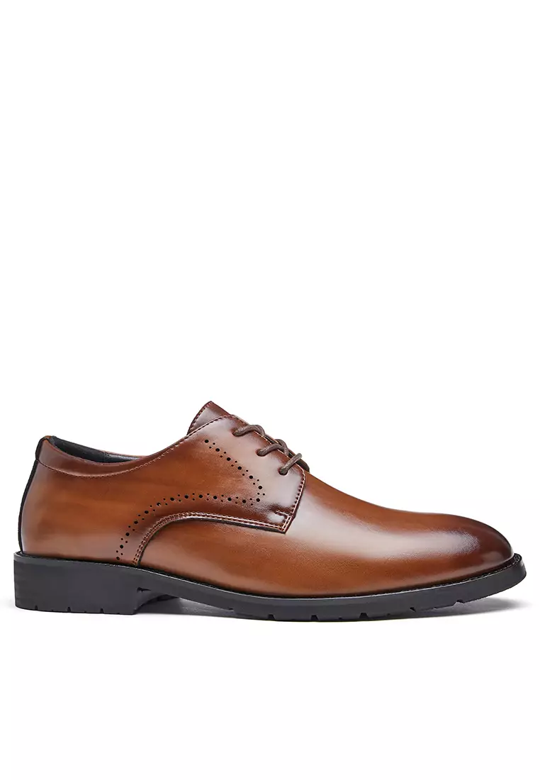 Discount on Twenty Eight Shoes  shoes - SKU: Brogue Leather Derby Shoes Kb23kb65