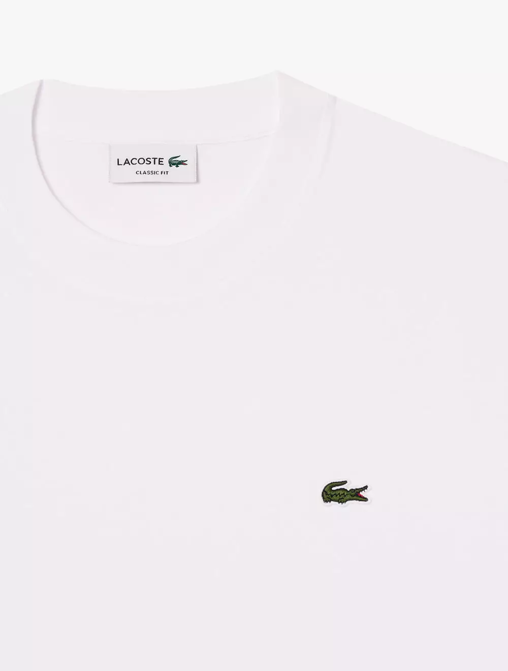 Classic Fit Cotton Jersey T-shirt - WHITE