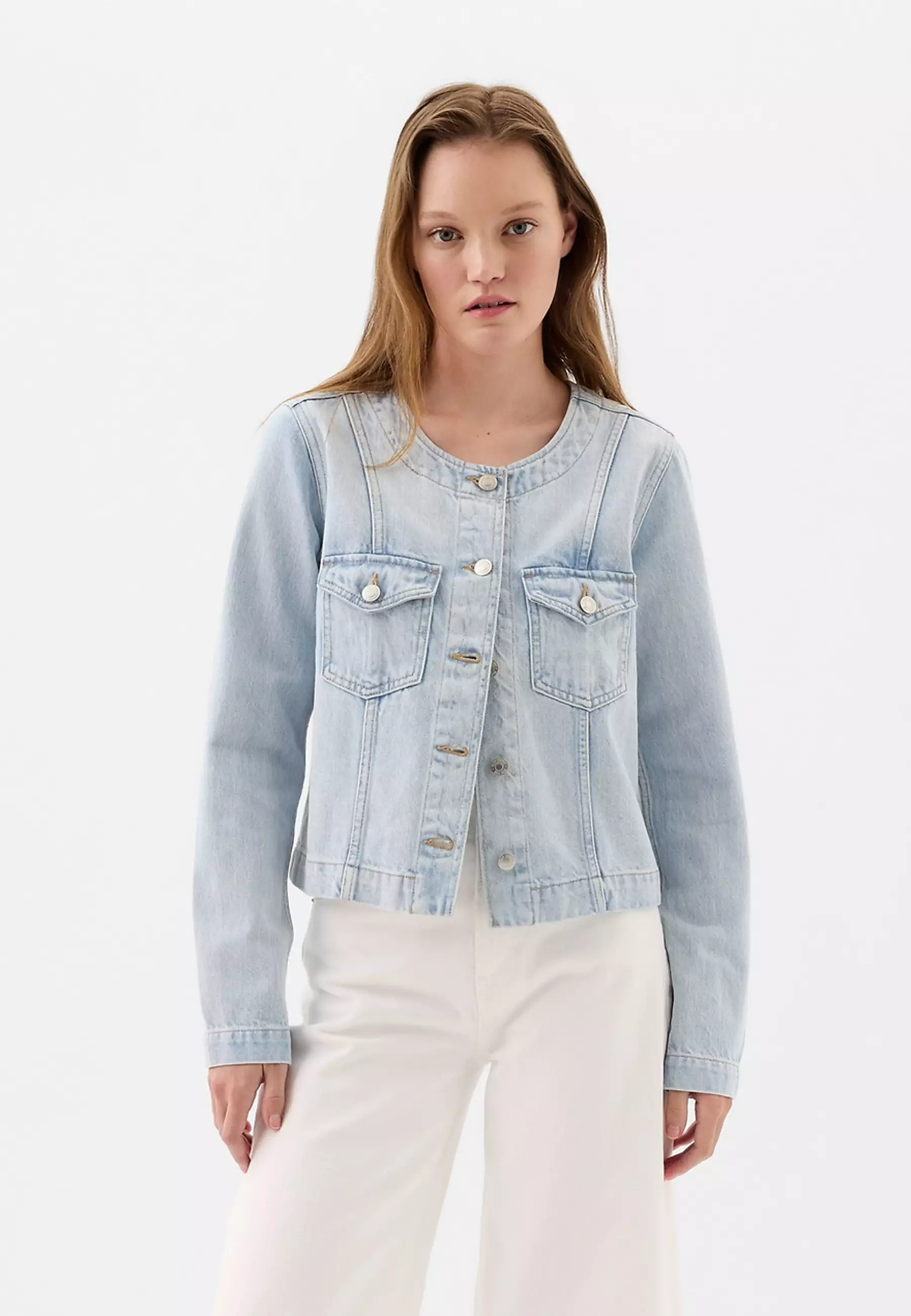 Gap denim jacket womens online