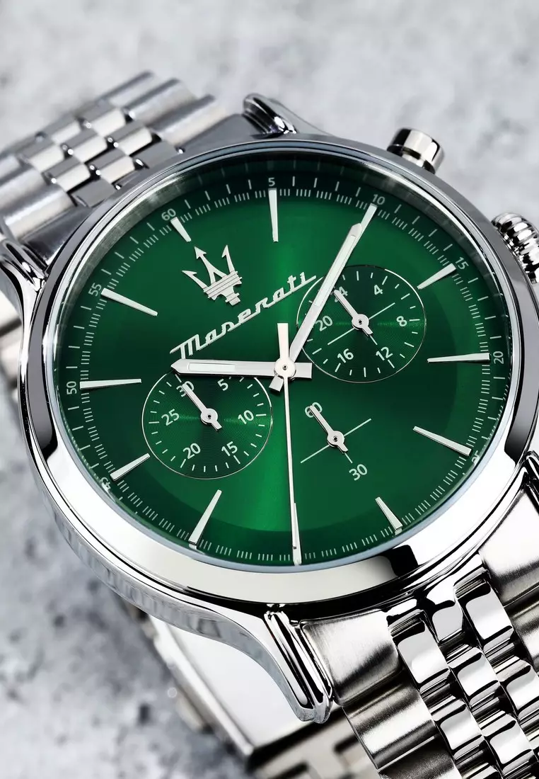 【2 Years Warranty】Maserati Epoca 42mm Men's Quartz Watch R8873618033