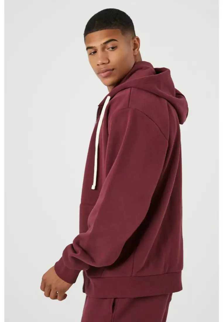 Forever 21 red hoodie clearance