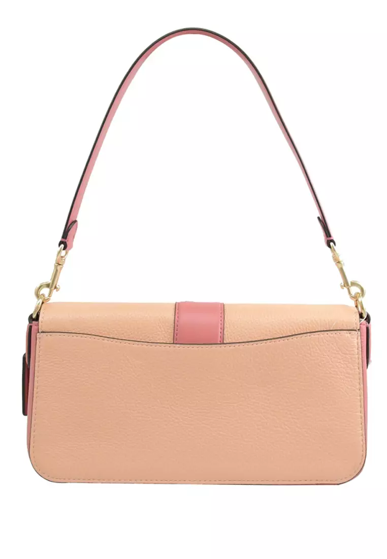 Coach Georgie Shoulder Bag In Colorblock Faded Blush 2025 Buy