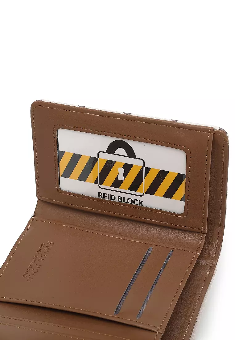 Women's Monogram Purse / Wallet - Brown