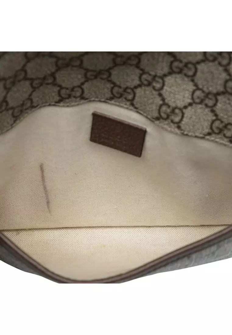Pre-Loved Gucci Gg Supreme Web Neo Vintage Belt Bag
