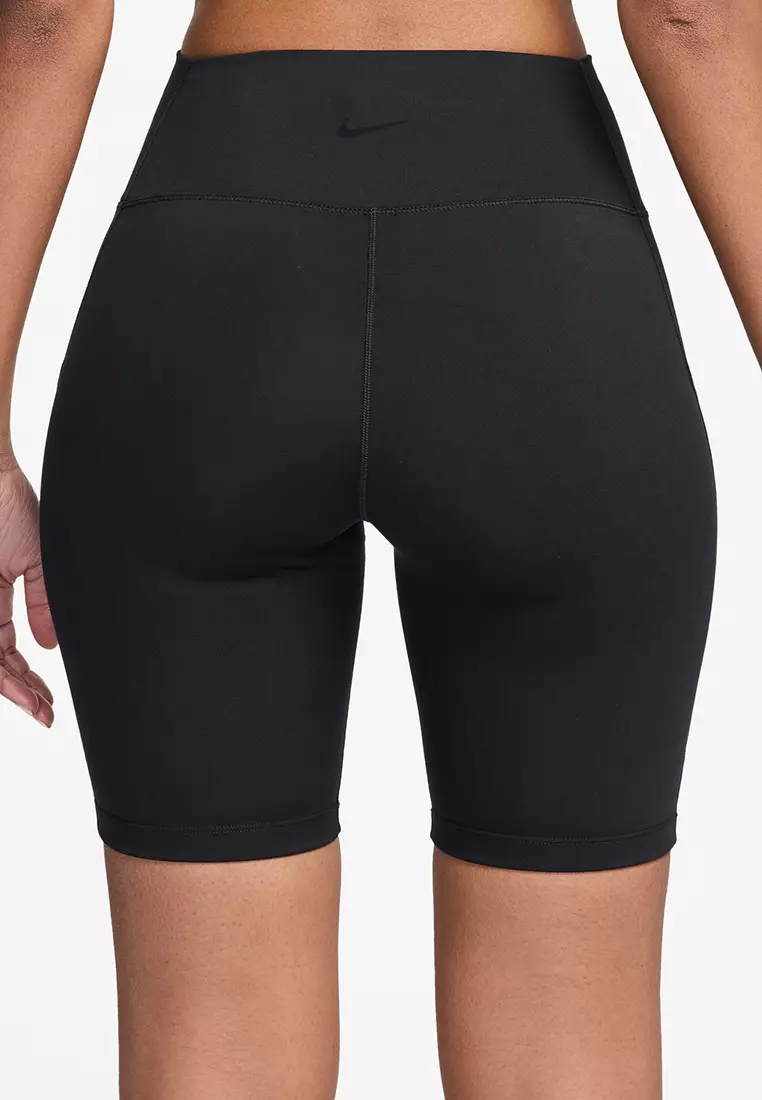 One High-Waisted 8" Biker Shorts with Pockets