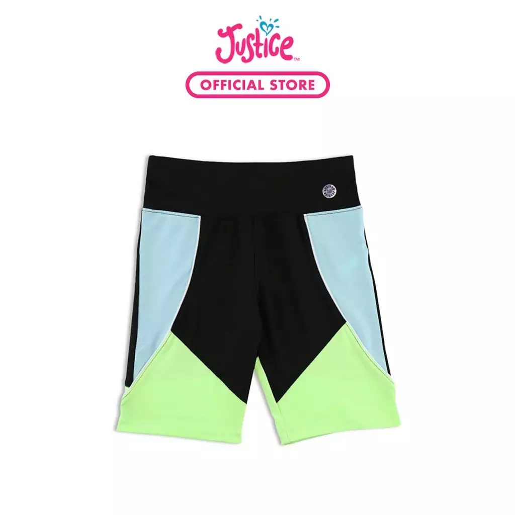Jual Justice Justice Colorblock Biker Shorts Celana Anak