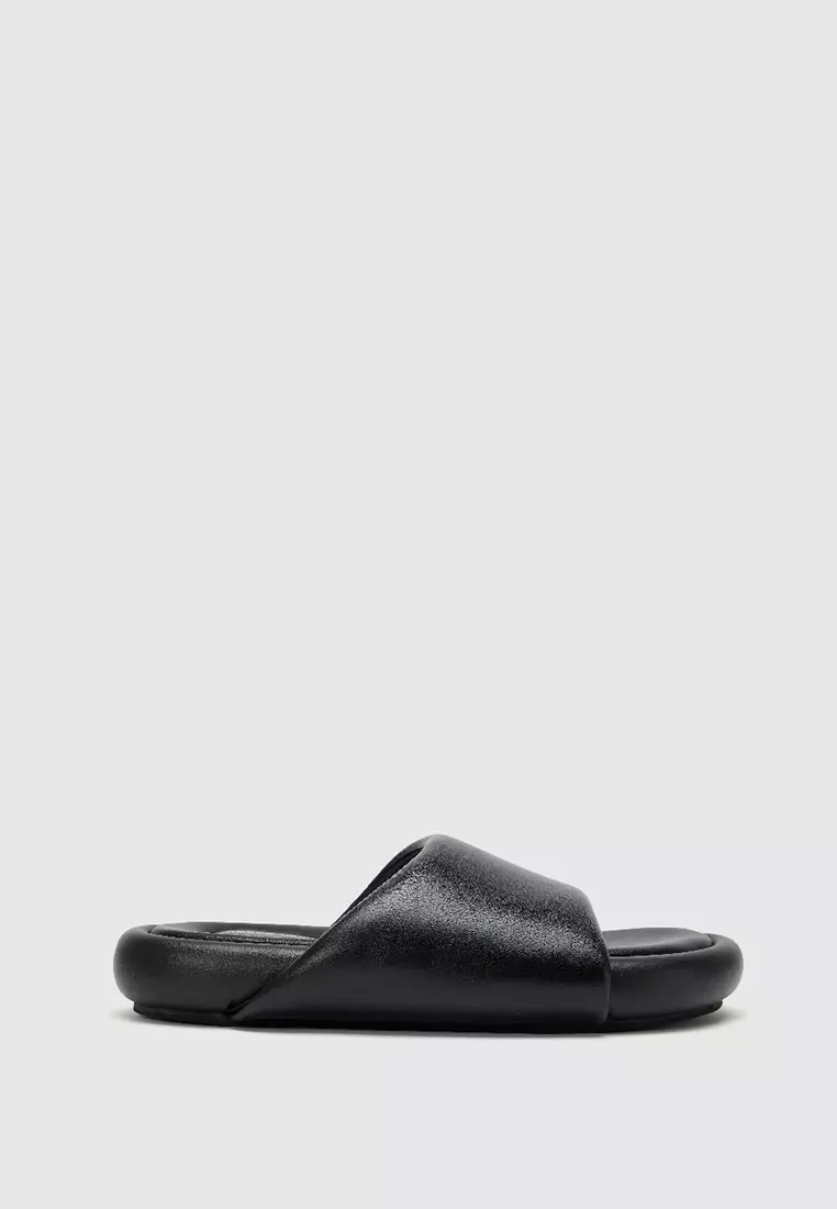 Discount on URBAN REVIVO  shoes - SKU: Vegan Leather Slippers