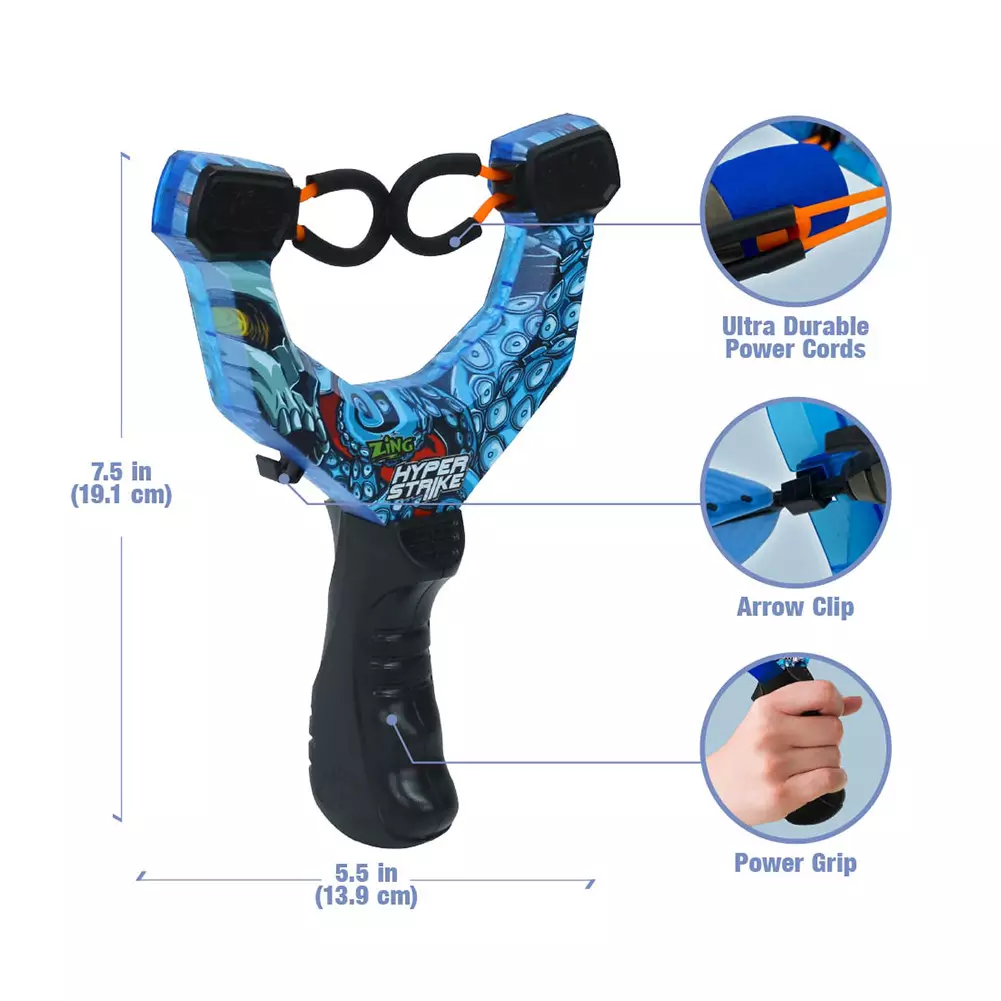 ZING SET ZINGSHOT HYPER STRIKE - BIRU