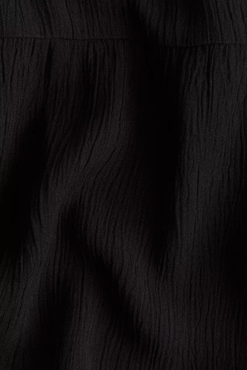 Smocked tiered skirt