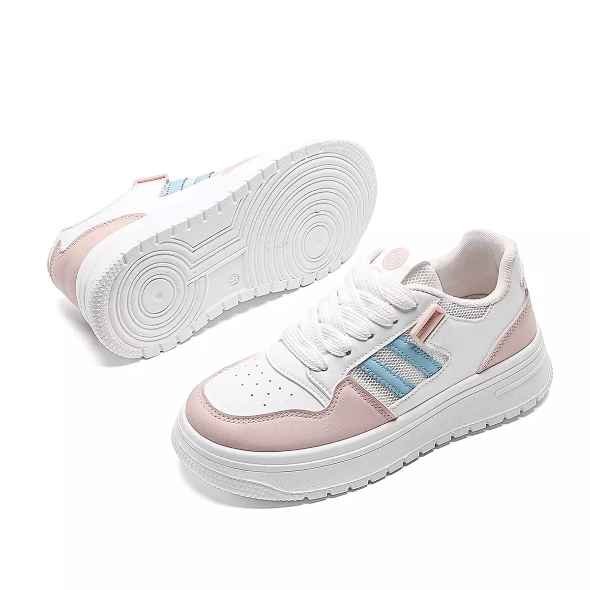 LURAD Sepatu Wanita Sport Breathable Sneaekrs Cewek Chic QN2555