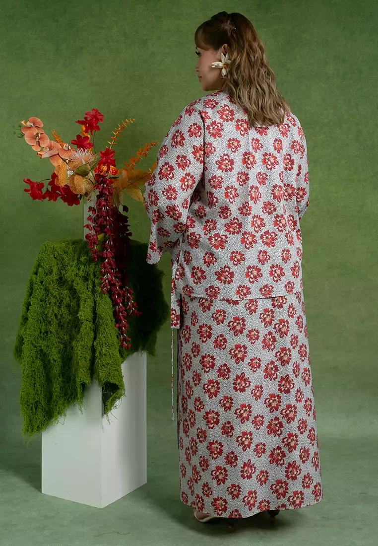 Miza Plus size Kurung Set