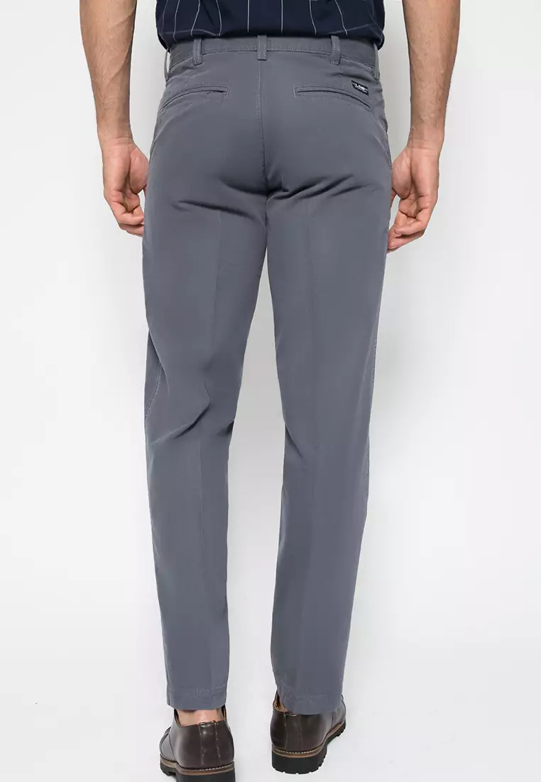 LGS - Celana Panjang Casual Pria Abu-Abu Regular Fit CCT.501.027.004.C