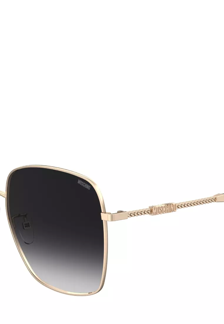 Moschino top aviator sunglasses