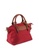 NUVEAU red Colour Block Nylon Top Handle Bag Set 76836AC3375EA0GS_2