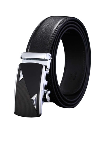 Twenty Eight Shoes grey Automatic Buckle Business Leather Belt TS59 E6F0BACCFB0504GS_1