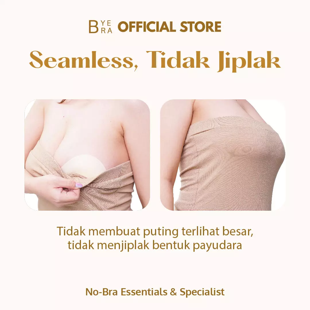 Jual Byebra Indonesia Bye Bra Sticks on Bra - 50% lebih ringan dari Angel  Silicone Bra - Bra Tempel Tanpa Tali Original 2024