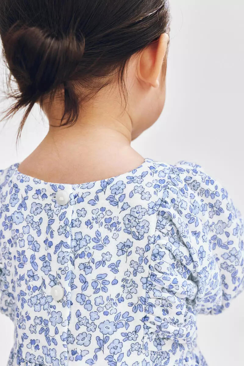 Cotton muslin dress