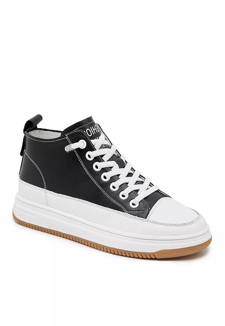 High-top Casual Leather Sneakers RX9303
