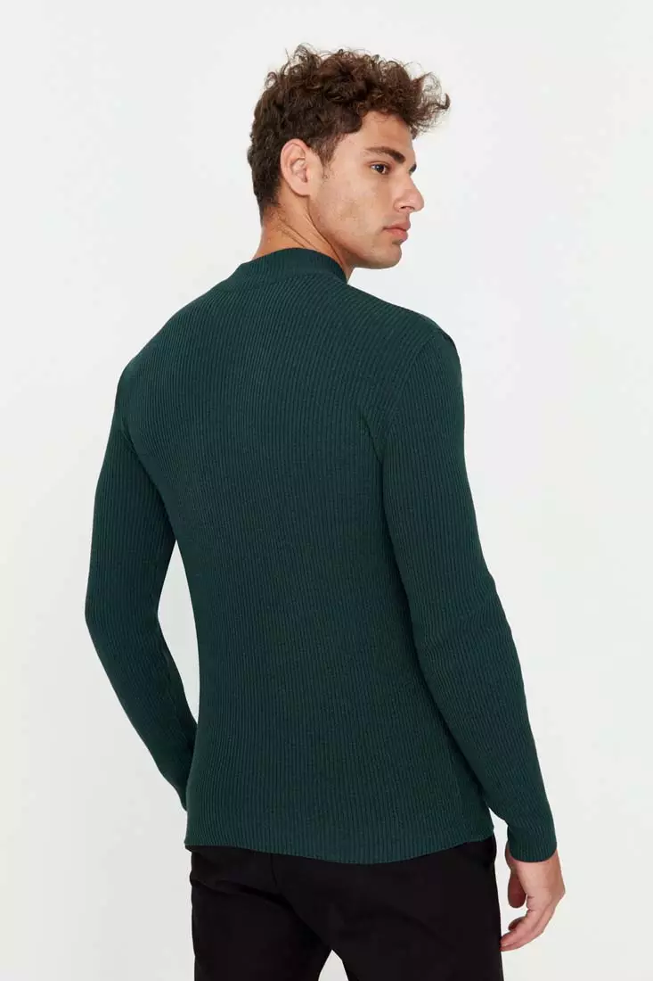 Buy Trendyol Slim Fit Zip Sweater 2024 Online ZALORA