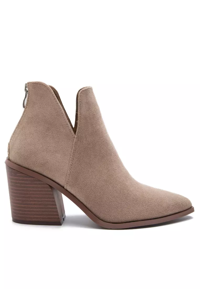 Discount on Twenty Eight Shoes  shoes - SKU: 8cm Suede Fabric Ankle Boots Wty1189-6