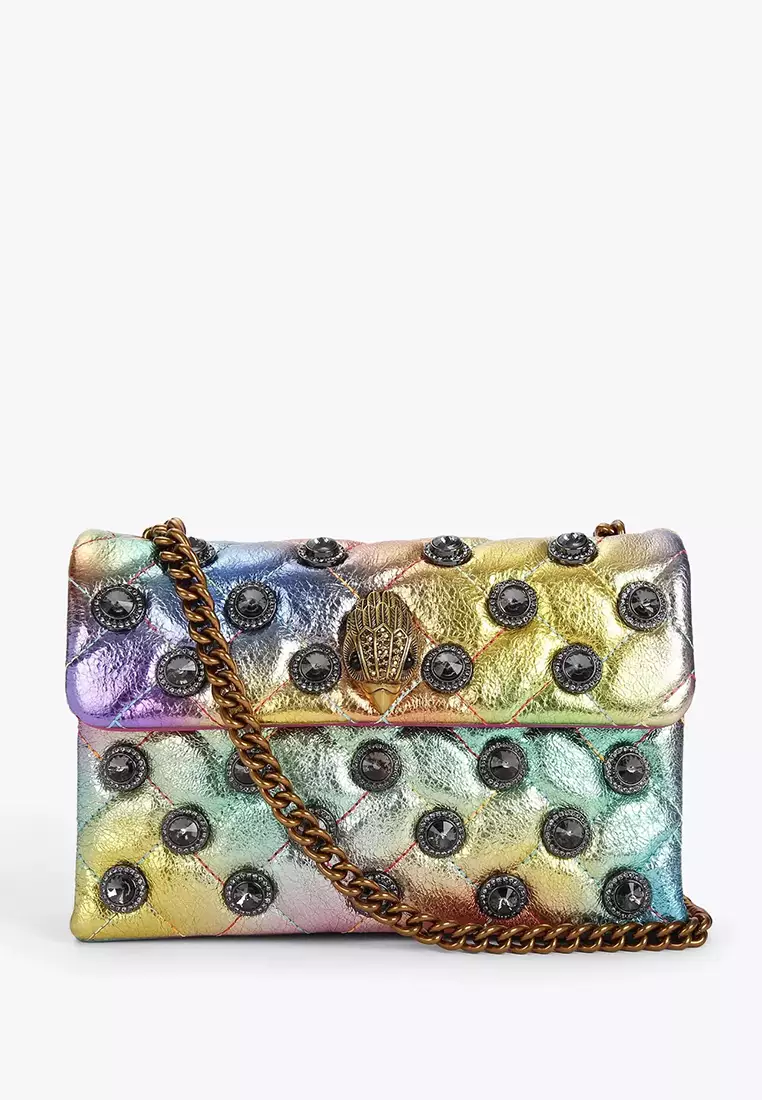 Buy Kurt Geiger Leather Medium Kensington Bag Multi 2023 Online
