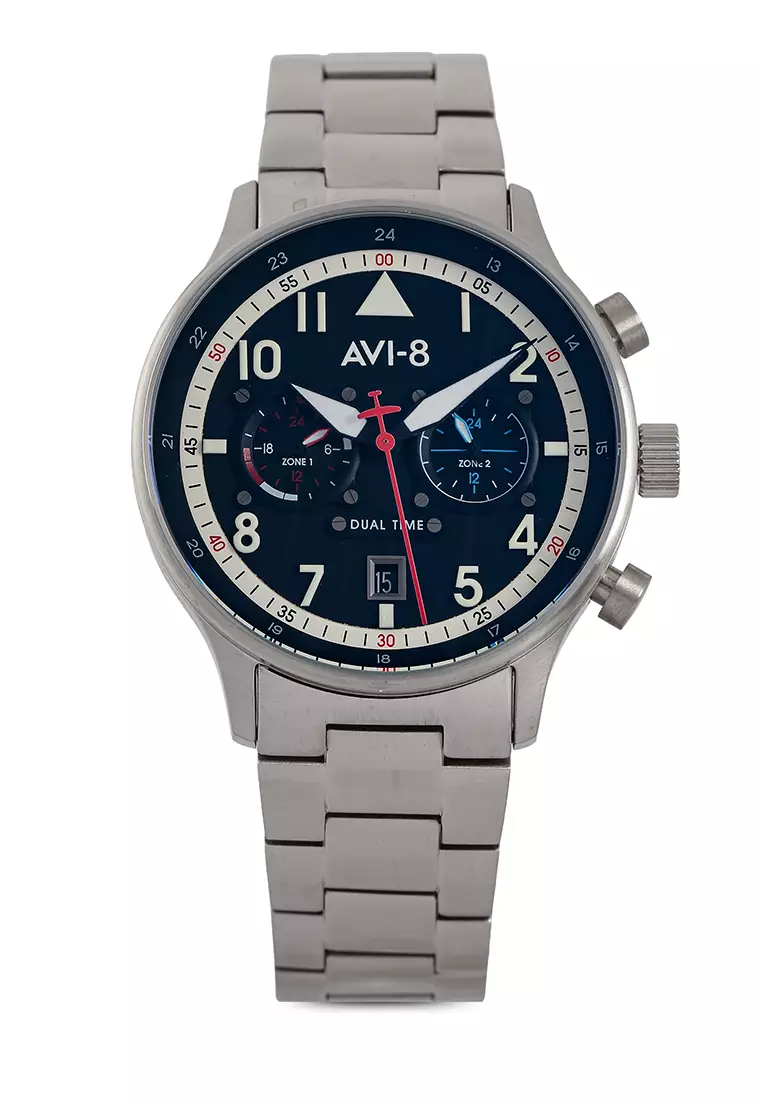 Buy AVI 8 Carey Dual Time Watch 2024 Online ZALORA Philippines