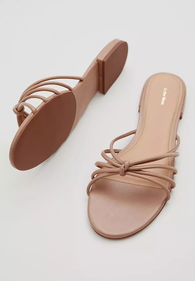 Front discount strap sandals