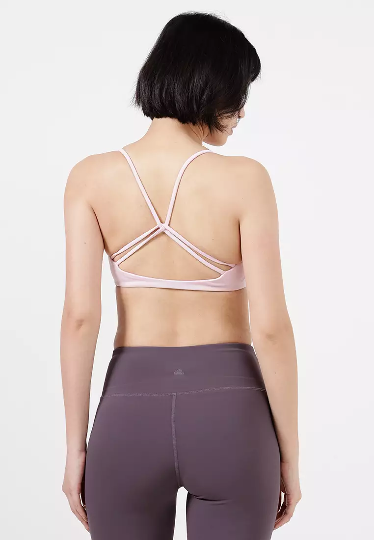 超柔軟圓領V領短版運動內衣