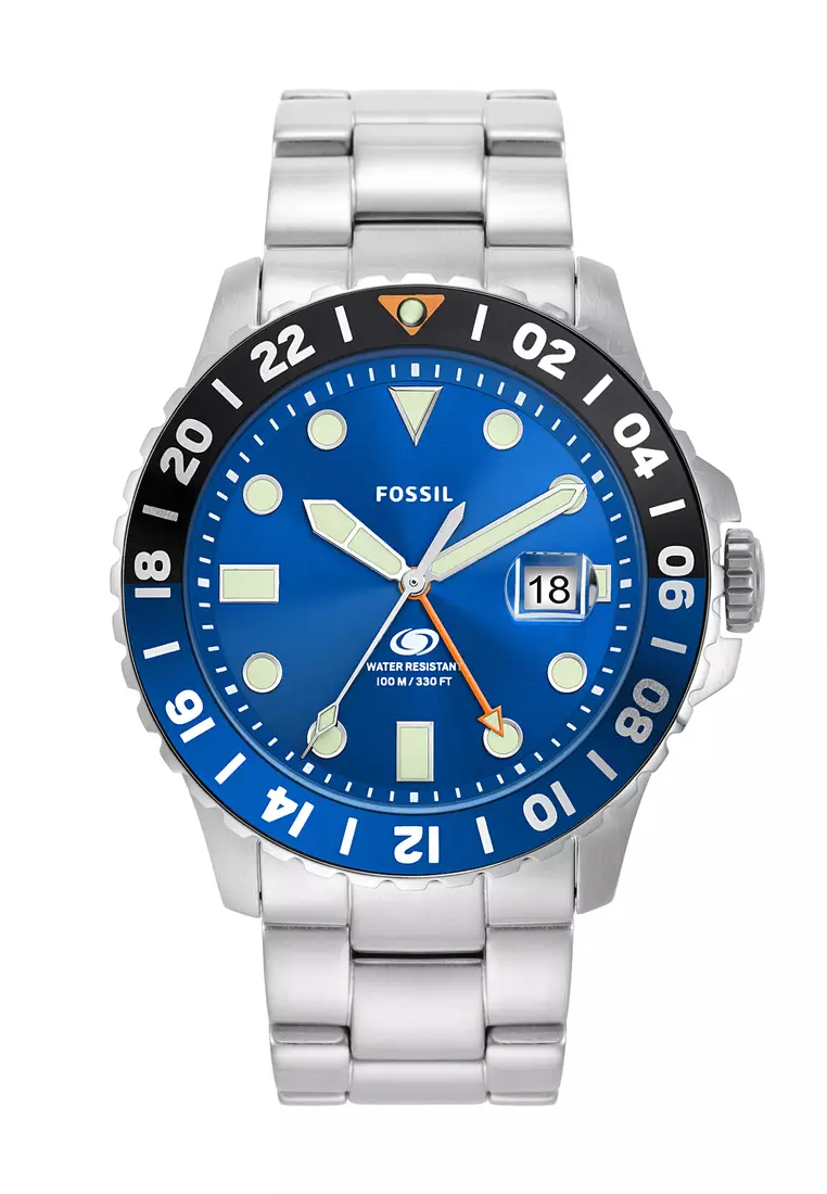 Buy Fossil Fossil Blue Watch FS5991 2023 Online | ZALORA Singapore