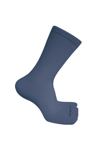 Mundo blue MUNDO - Sock Station Woman Casual Knee Thumb Sock Basic 49DC2AADD8BF4AGS_1