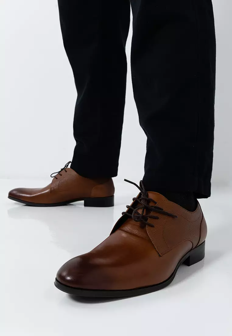 Aldo cognac dress shoes sale