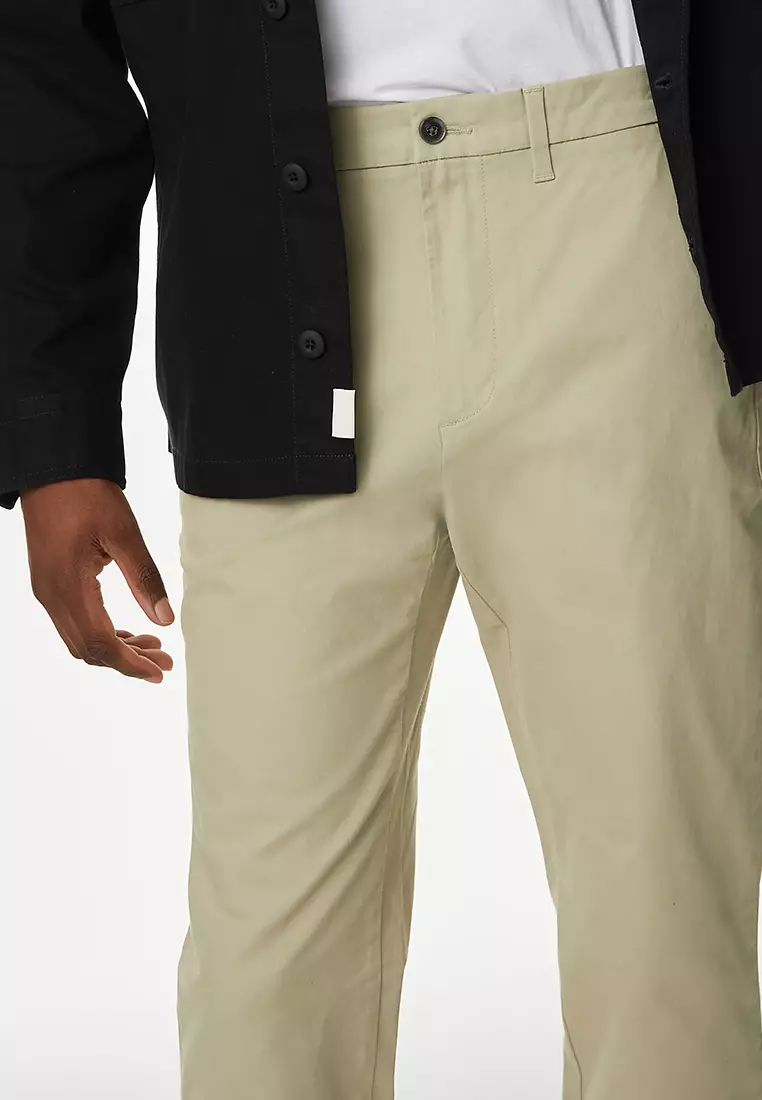Regular Fit Stretch Chinos