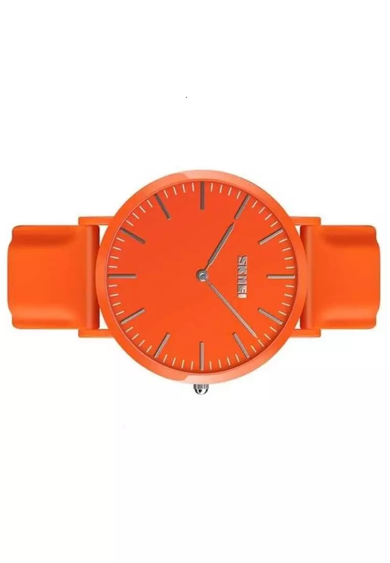 Jam Tangan Analog Pria Couple Waterproof 30m Strap Tali Material Silikon LS50 Big ORIGINAL