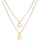 ELLI GERMANY gold Necklace Layer Circle Plate Pendant Basic Trend Gold Plated 95036AC4995EDAGS_2