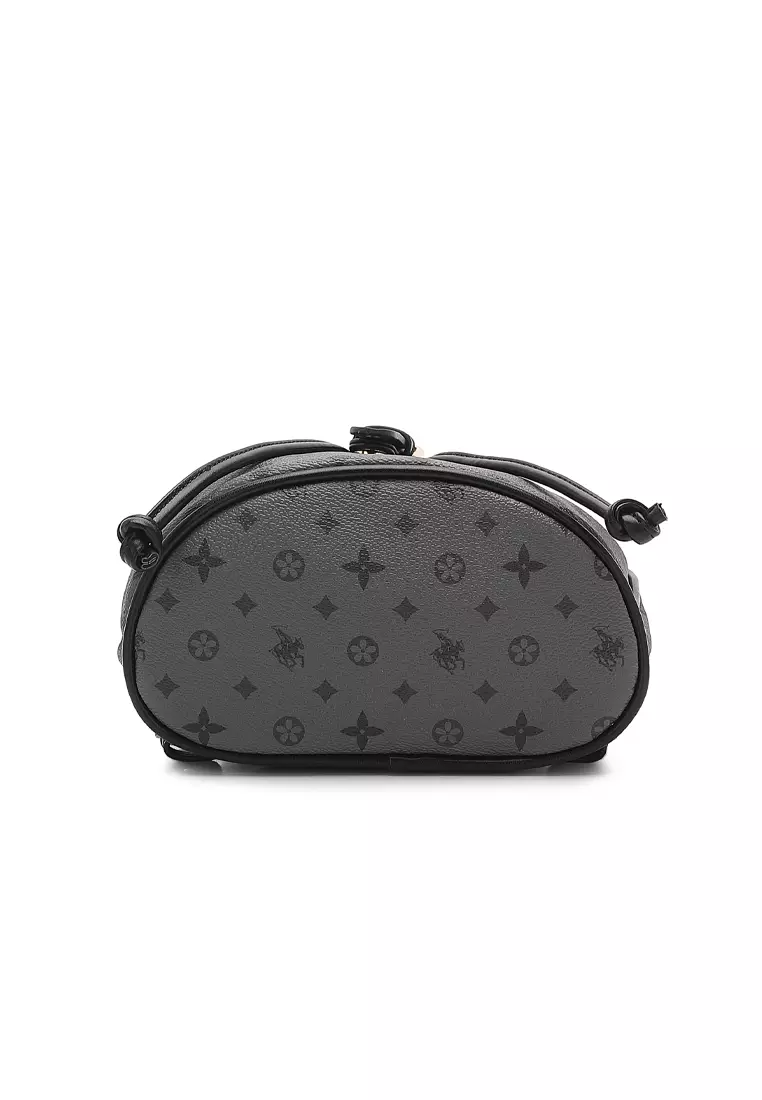 Women's Monogram Mini Backpack - Black