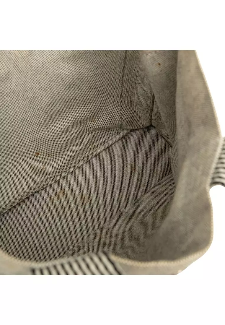 Pre-Loved Hermès Canvas Fourre Tout Mm