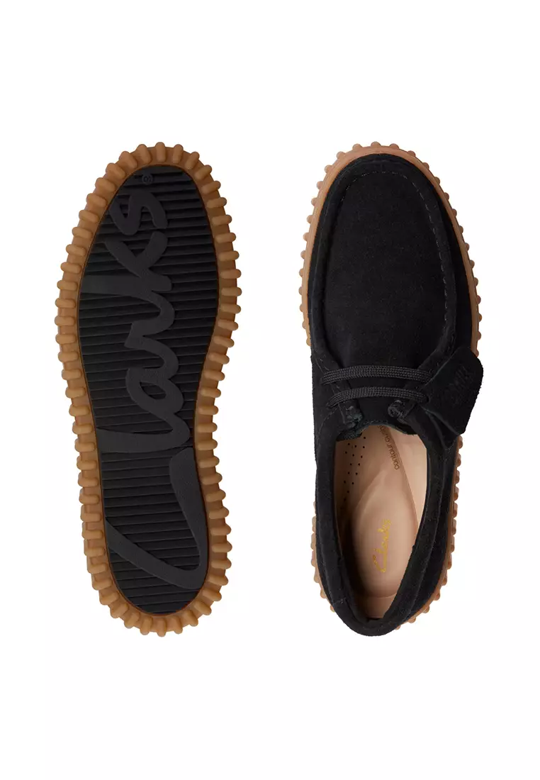 Womens Torhill Bee Casual Shoes - Black Suede