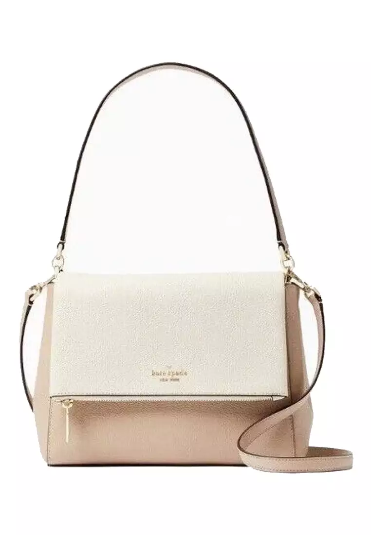Michael michael kors leila flap messenger nylon crossbody clearance