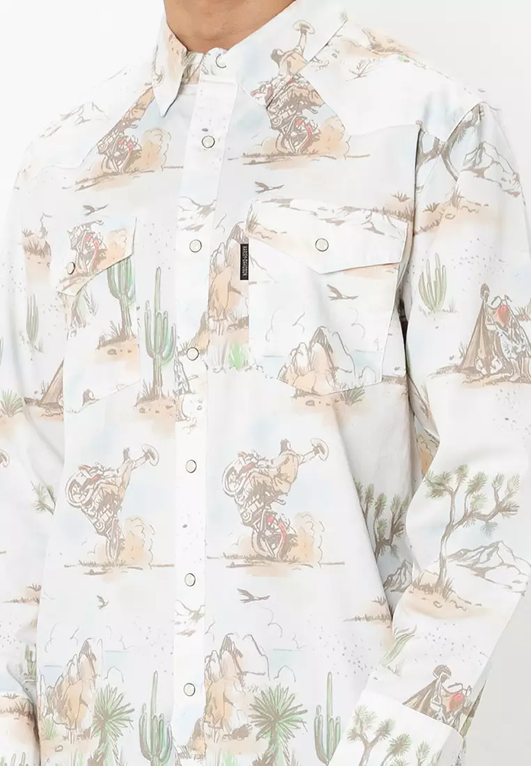 Harley-Davidson® Out West Printed Woven Shirt