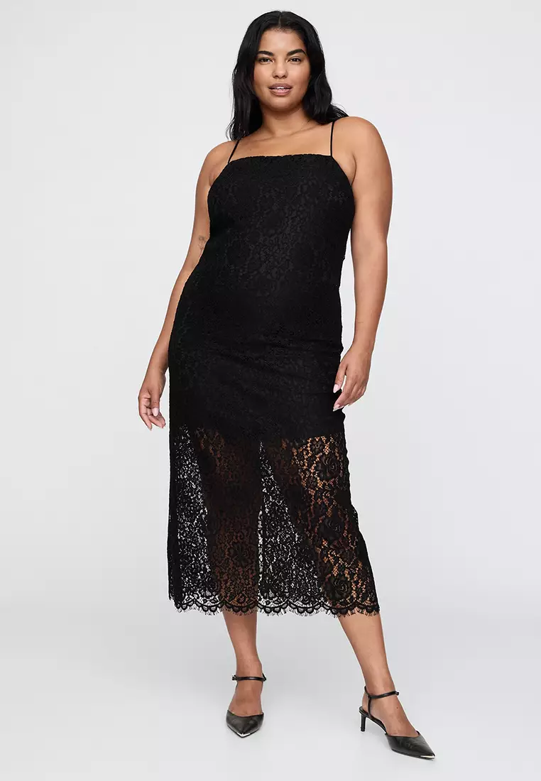 open lace back dress Plus Size Chiffon Double Skirt Off-Shoulder Sheer Maternity Dress