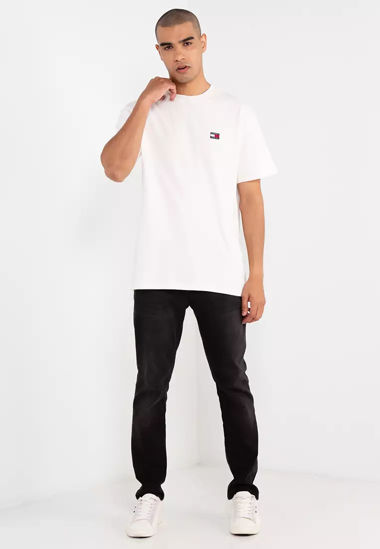 Badge tee tommy cheap jeans