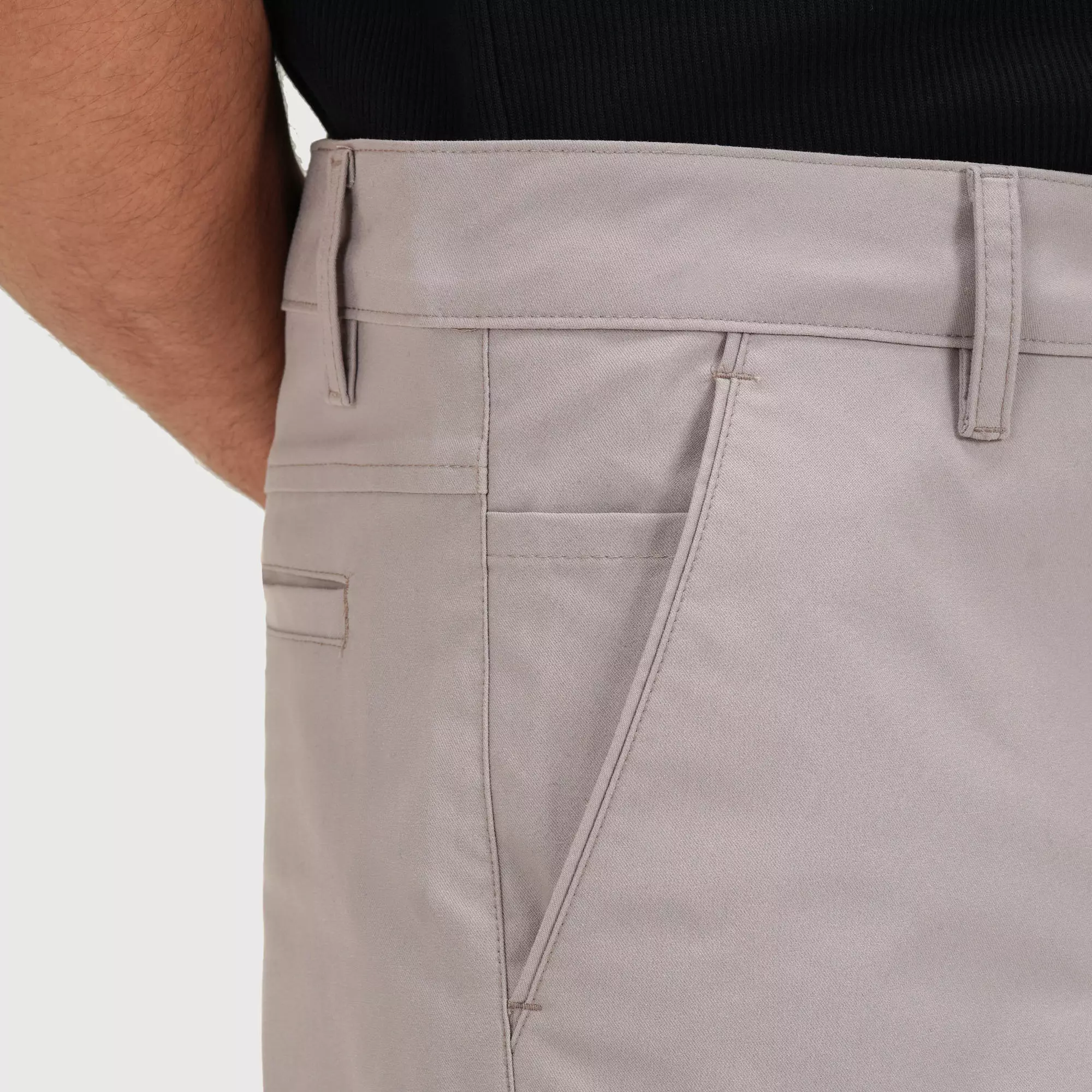 CELCIUS Comfort Fit Celana Trousers L03000715C Taupe