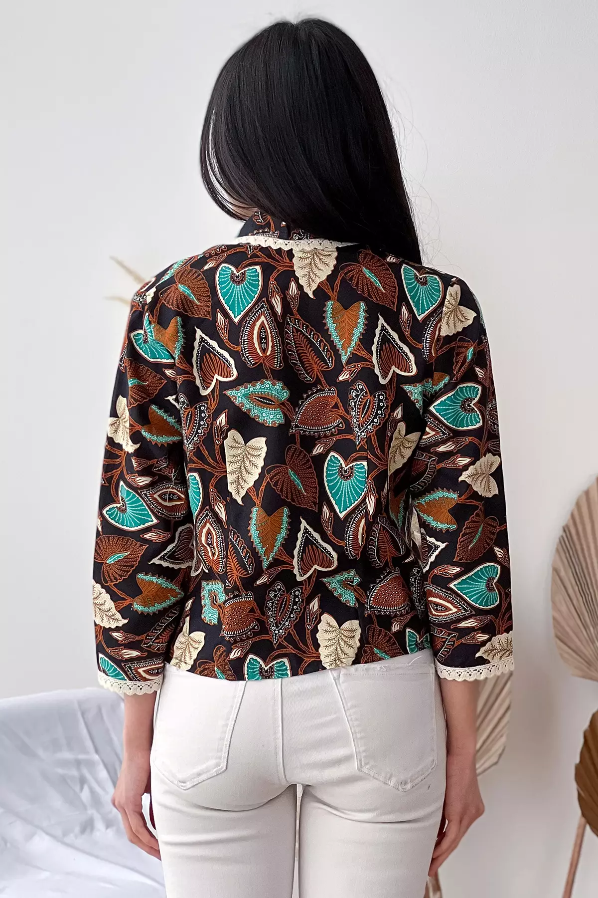 Puriayu Daun Hijau Batik Outer
