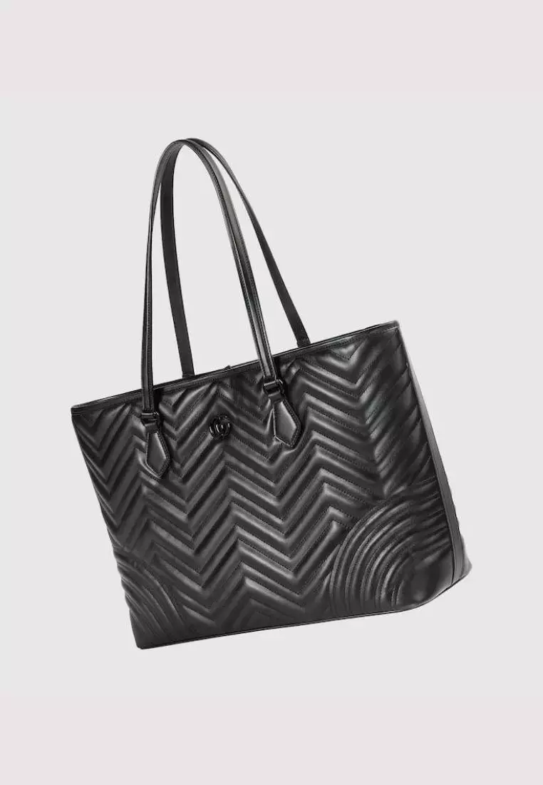 Gucci GG Marmont Large Tote Bag Black