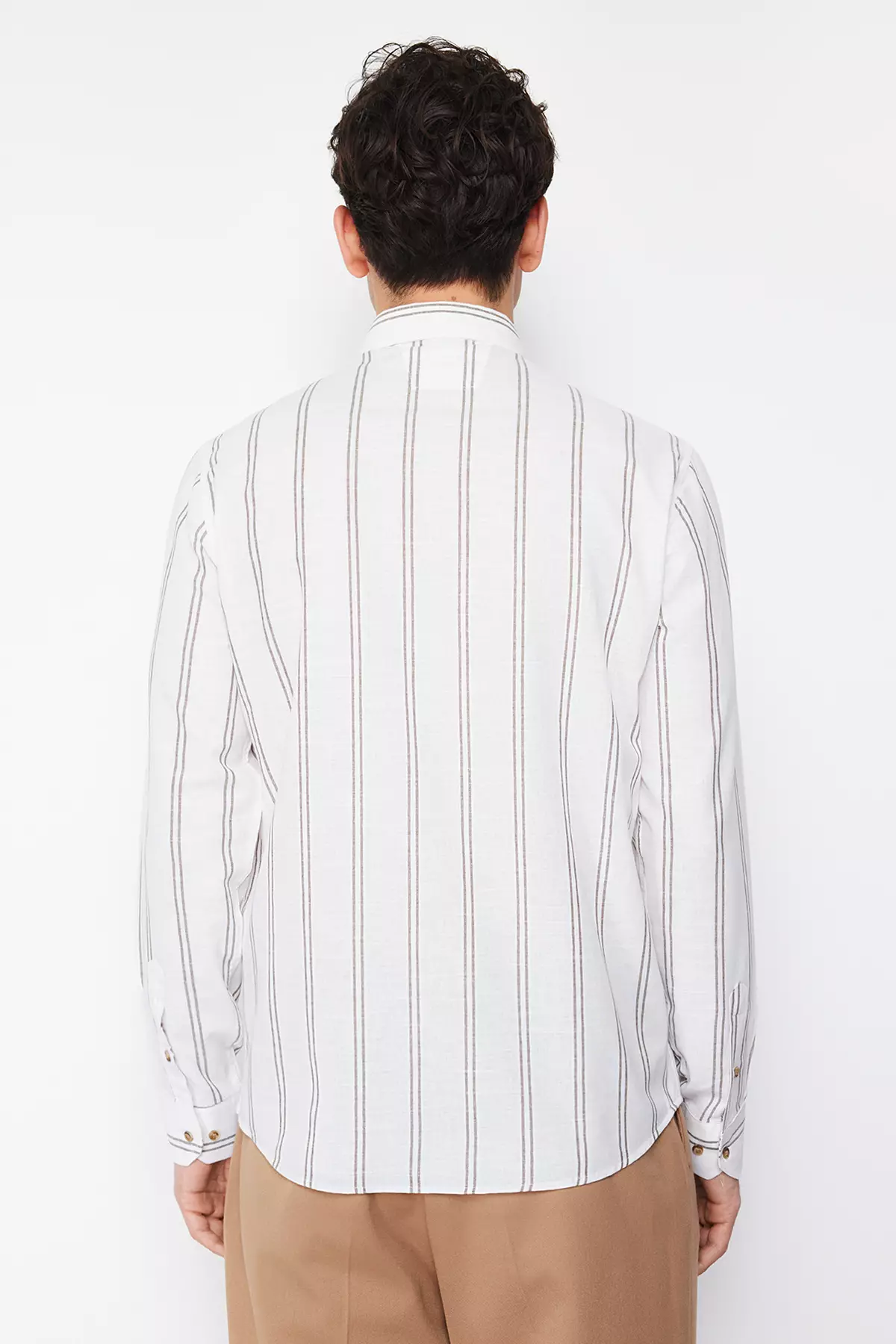 Slim Fit Striped Shirt